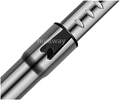 2 Pcs 1 1/4 inch Chrome Telescopic Metal Vacuum Wands 1.25 inch Vacuum Extension Wand Extends to 31.9 Inch Long for Most Brand Vacuum